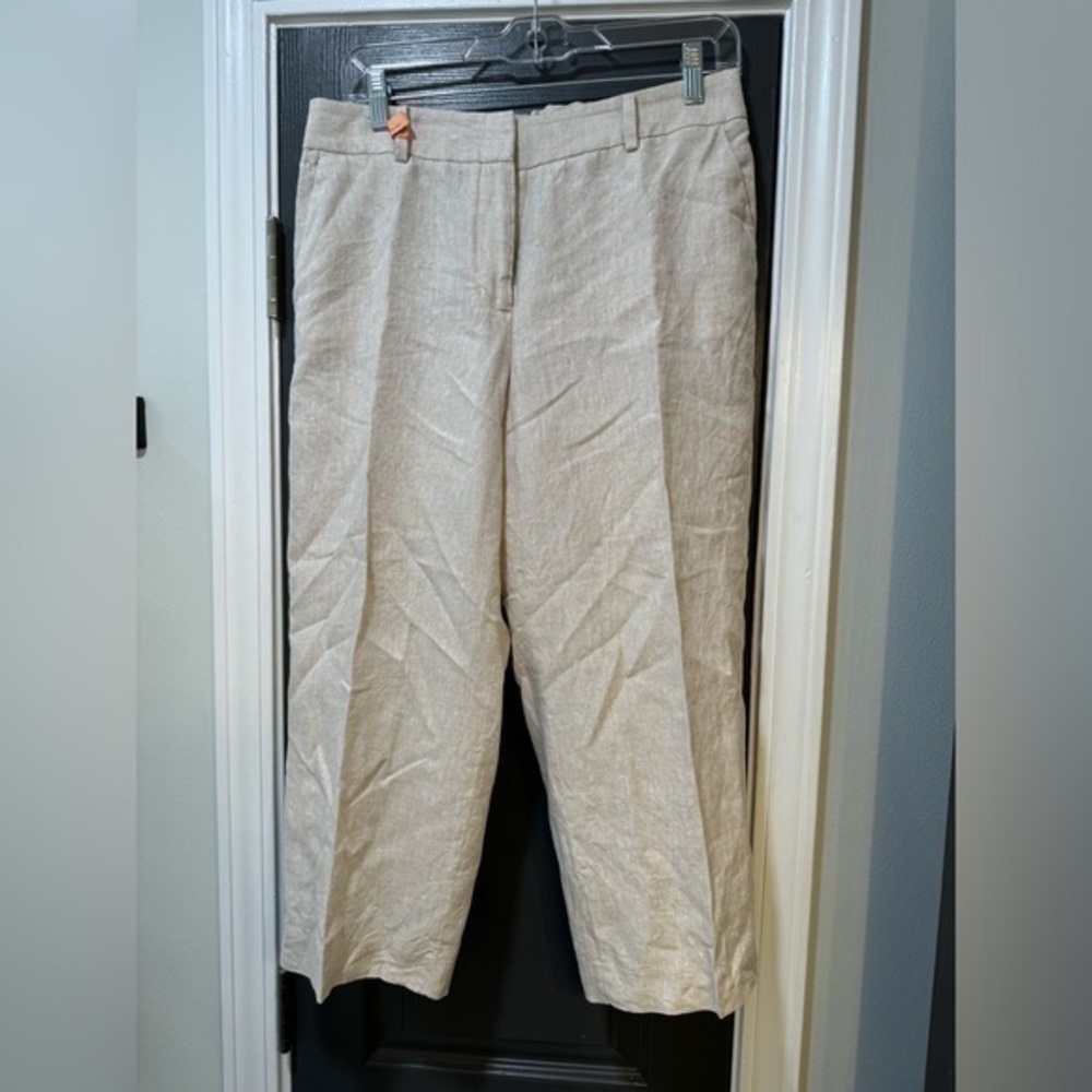 Talbots linen capris women's sz 6P